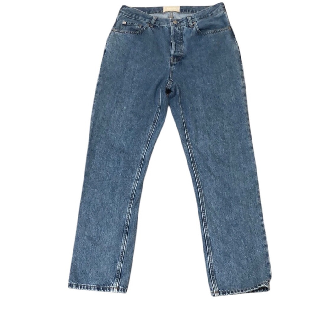 Everlane The 90s Cheeky Jeans Size 28 Medium Blue Organic Cotton Denim